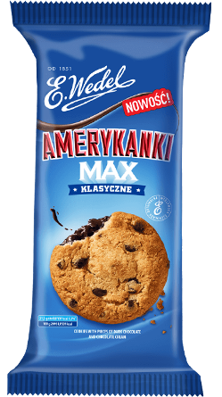 Amerykanki MAX – classic American-style chocolate cookies with chocolate filling