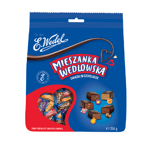 Mieszanka Wedlowska - Dark chocolate covered candies