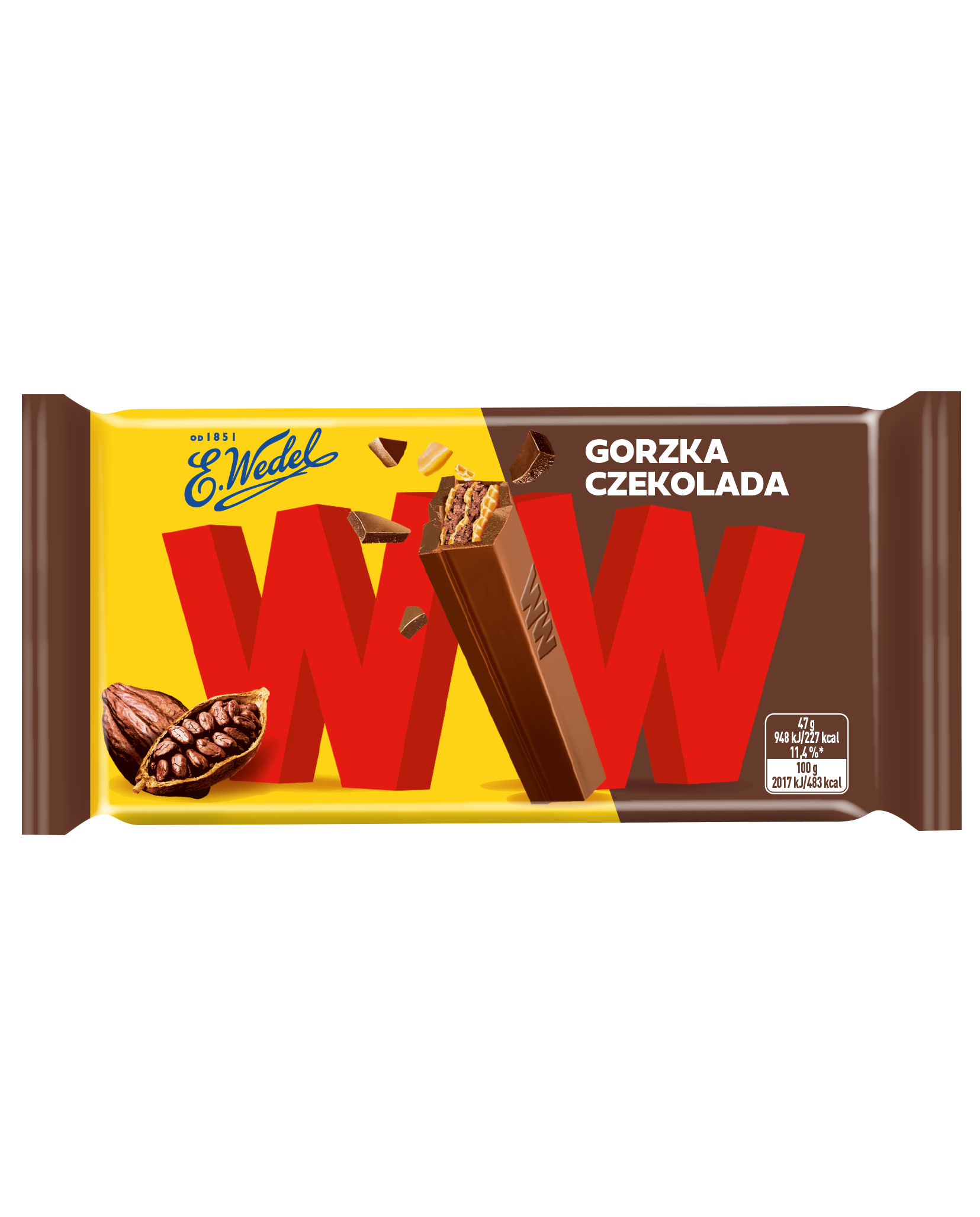 WW - wafer in dark chocolate