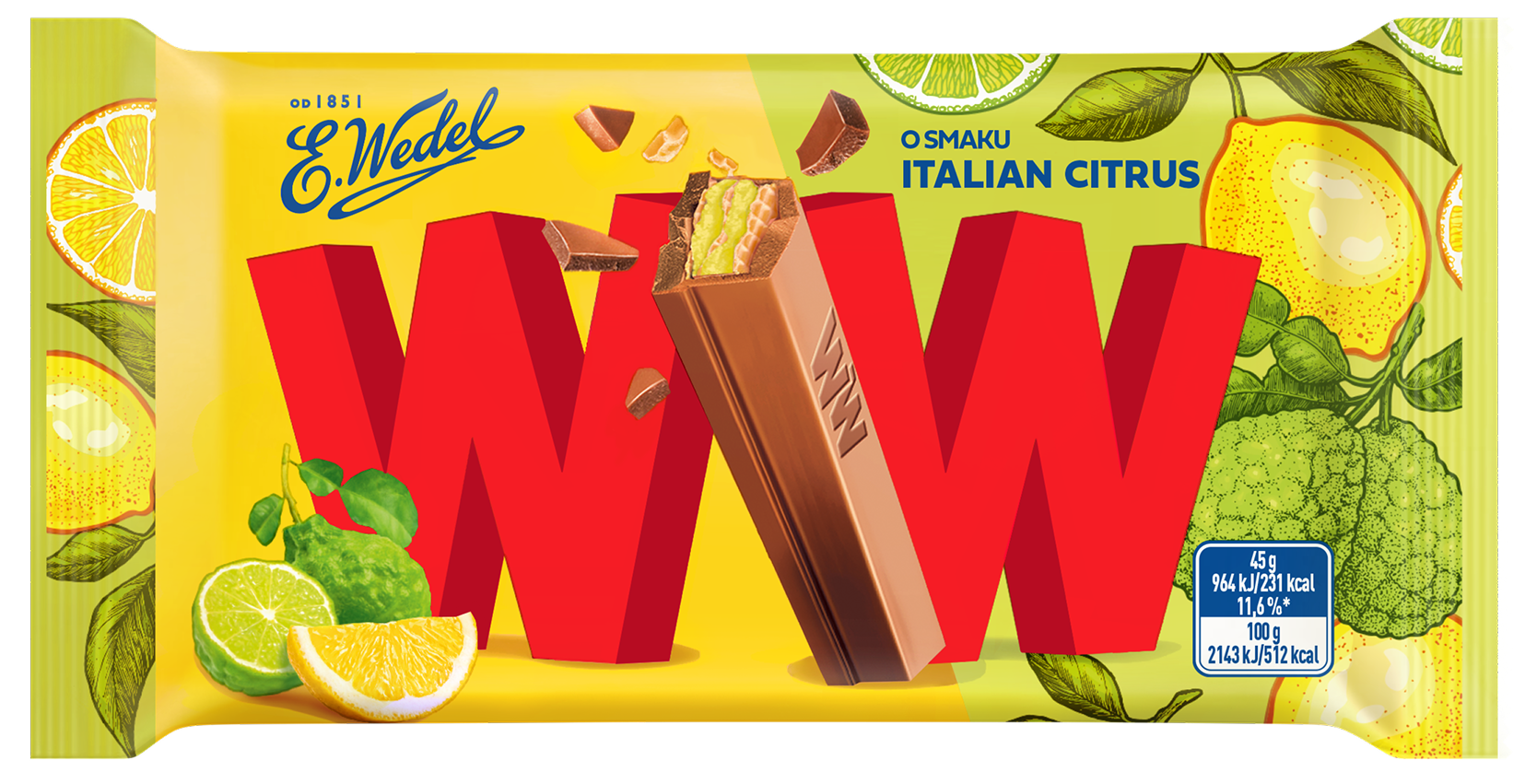WW - 4&nbsp;fingers with Italian Citrus