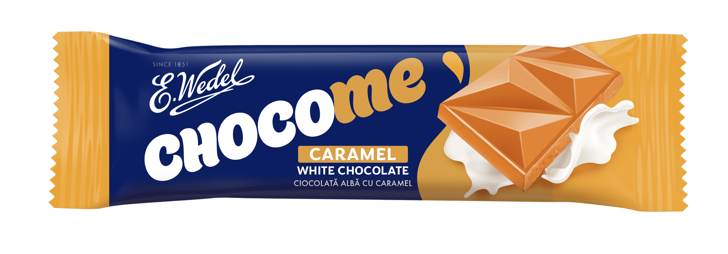 ChocoMe bar caramel white 24g