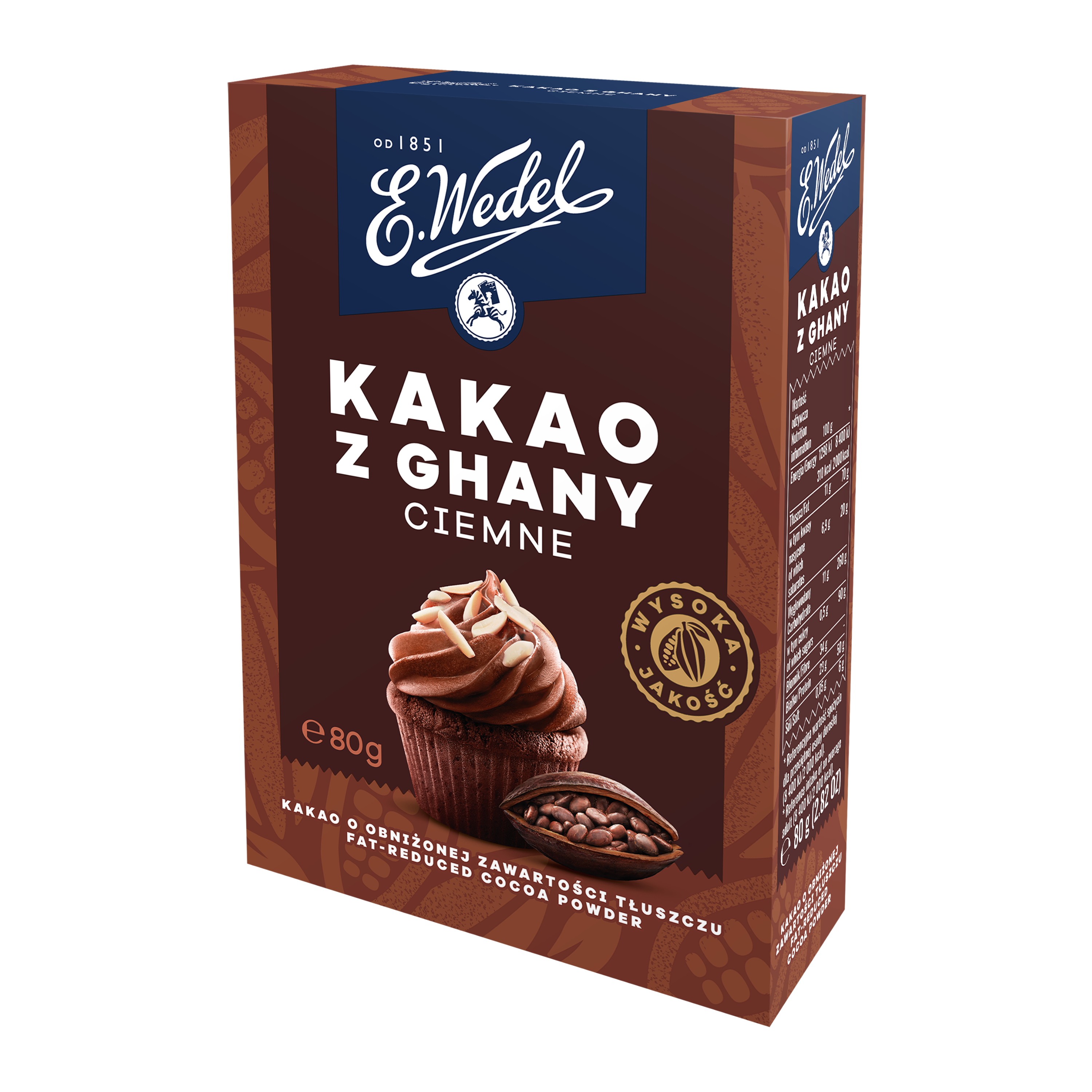 Cocoa powder extra dark 80 g