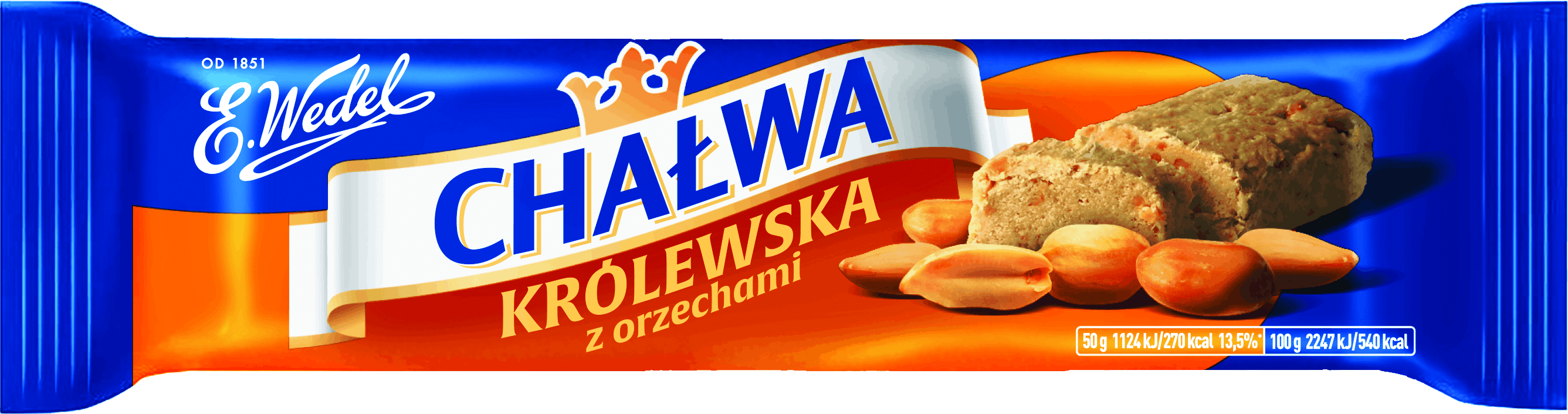 Halva with nut pieces 50 g